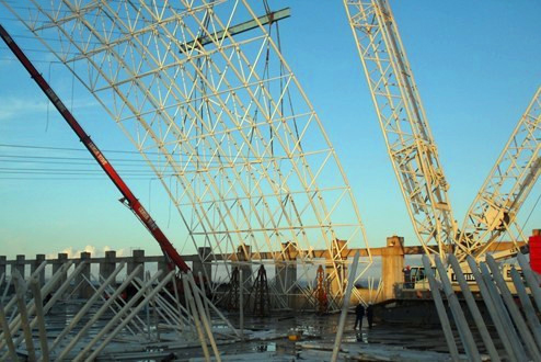 峨眉山网架一角